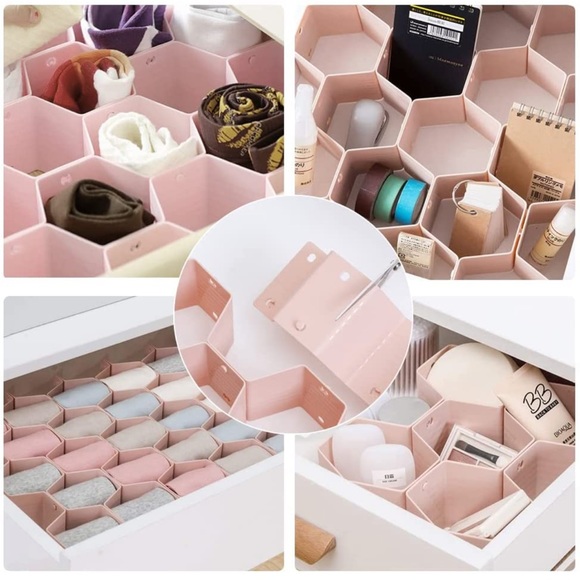 Drawer Divider Organizer, Honeycomb Separator Adjustable DIY - Picture 2 of 6